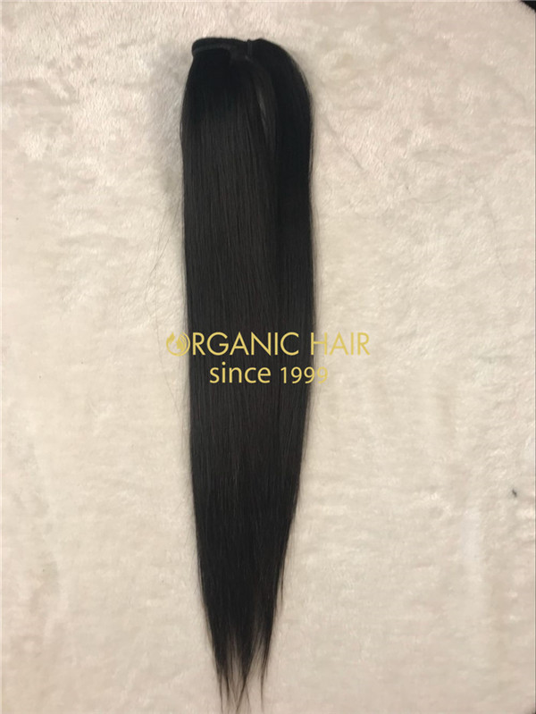 Wholesale human hair ponytail extension X14